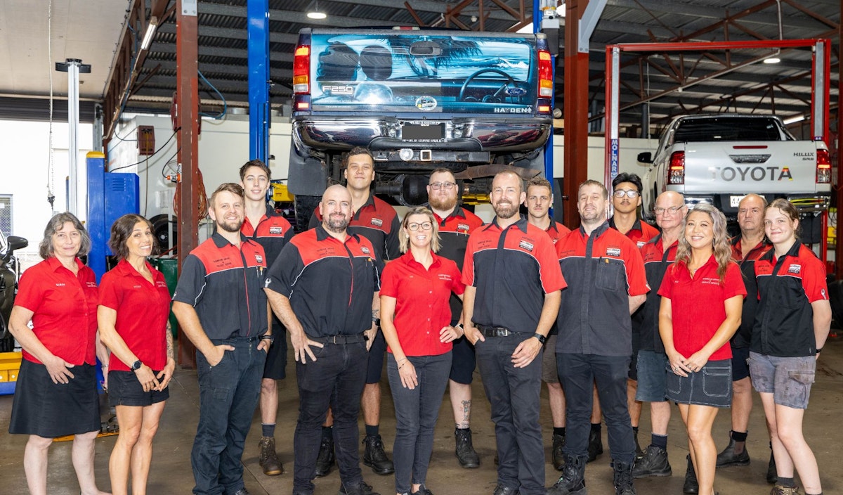 The team of professional mechaincs and service staff at Nambour Brake and Service centre